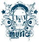 Music addict Wall Decal
