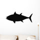 Silhouette of Tuna Fish Wall Decal