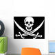pirate flag pirate flag Wall Mural