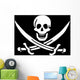 pirate flag pirate flag Wall Mural