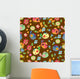 Seamless Cartoon with Color Wall Decal