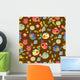 Seamless Cartoon with Color Wall Decal