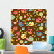 Seamless Cartoon with Color Wall Decal