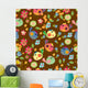 Seamless Cartoon with Color Wall Decal