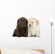 Labrador Retriever Puppies Wall Decal