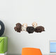 Labrador Retriever Puppies Wall Decal