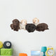 Labrador Retriever Puppies Wall Decal