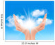 Hands with Bright Sun