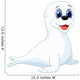 Baby Seal Cartoon Wall Decal