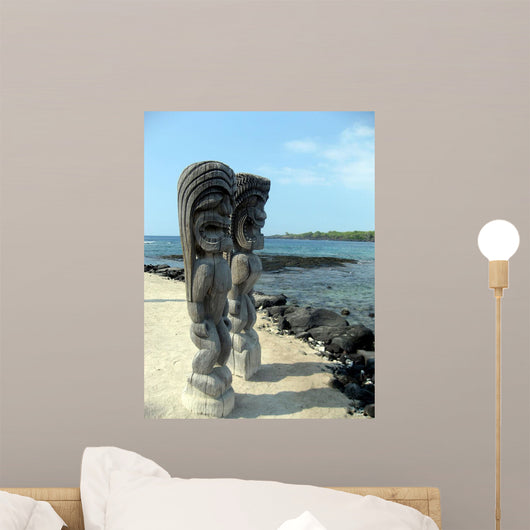 Tiki Hawaii Wall Decal