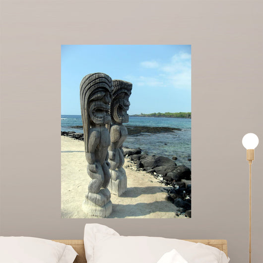 Tiki Hawaii Wall Decal