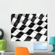 3d Geometric Stripes Ripple - A Wall Mural