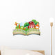 Book with Image Farm Wall Decal
