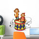 Two Monkeys above Big