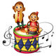 Two Monkeys above Big