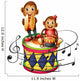 Two Monkeys above Big