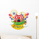 A Carnival Circus Wall Decal