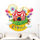 A Carnival Circus Wall Decal