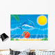 dolphin Wall Mural