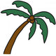 Palm Wall Mural