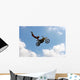 Rider Jumping Motocross Wall Mural