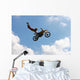 Rider Jumping Motocross Wall Mural
