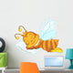 Sleeping bee Wall Decal