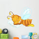 Sleeping bee Wall Decal