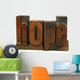 Hope - Letterpress Word Wall Decal