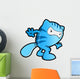 Ninja Warrior Beaver Vector Art Wall Mural