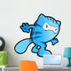 Ninja Warrior Beaver Vector Art Wall Mural
