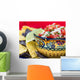 Bowl Spicy Salsa and Wall Mural