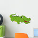 Cute Crocodile Cartoon Wall Decal