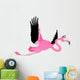 Flamingo - Comic Wall Decal