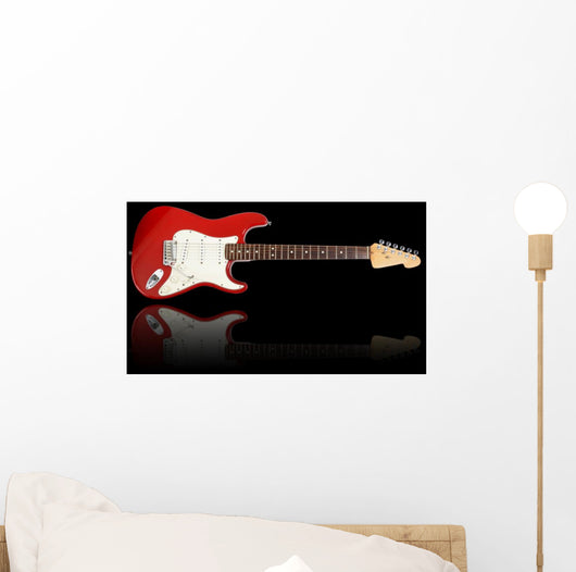 E-guitar with Mirroring Black