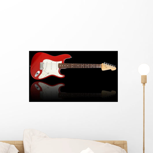 E-guitar with Mirroring Black