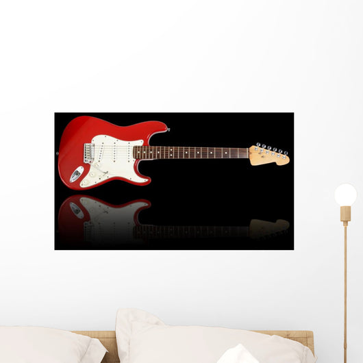 E-guitar with Mirroring Black