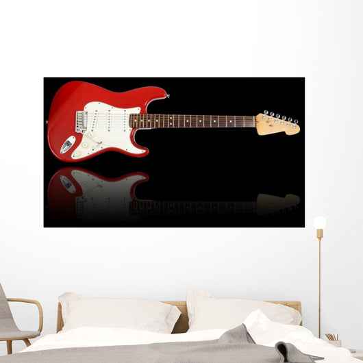 E-guitar with Mirroring Black