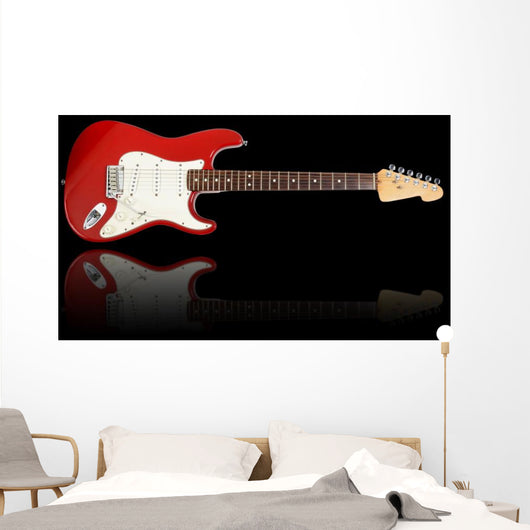 E-guitar with Mirroring Black