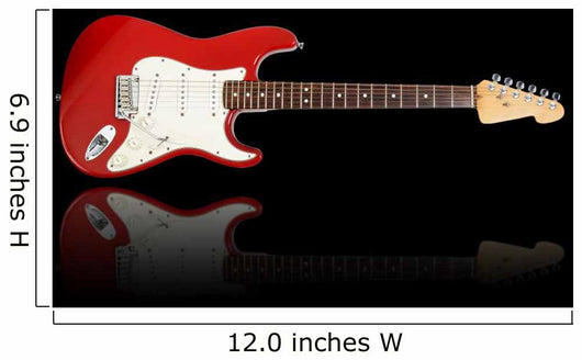 E-guitar with Mirroring Black