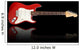 E-guitar with Mirroring Black