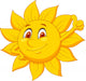Sun Character with Thumb