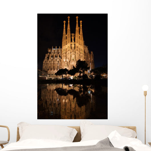 Sagrada Familia Reflected