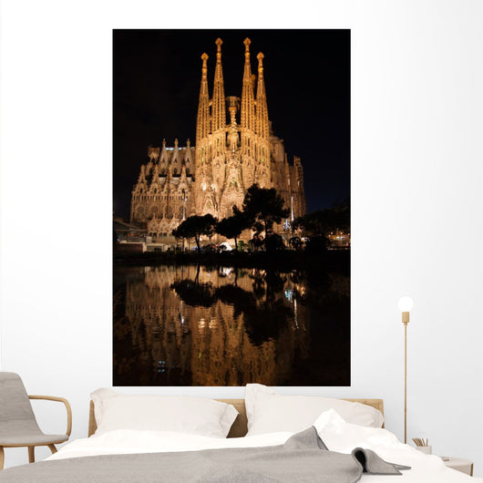 Sagrada Familia Reflected