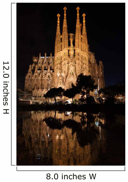Sagrada Familia Reflected