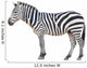 zebra isolated Wall Decal