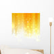 Abstract Orange with Sparkles