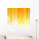 Abstract Orange with Sparkles