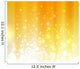 Abstract Orange with Sparkles