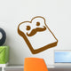 Sir Mustache Toast Wall Mural